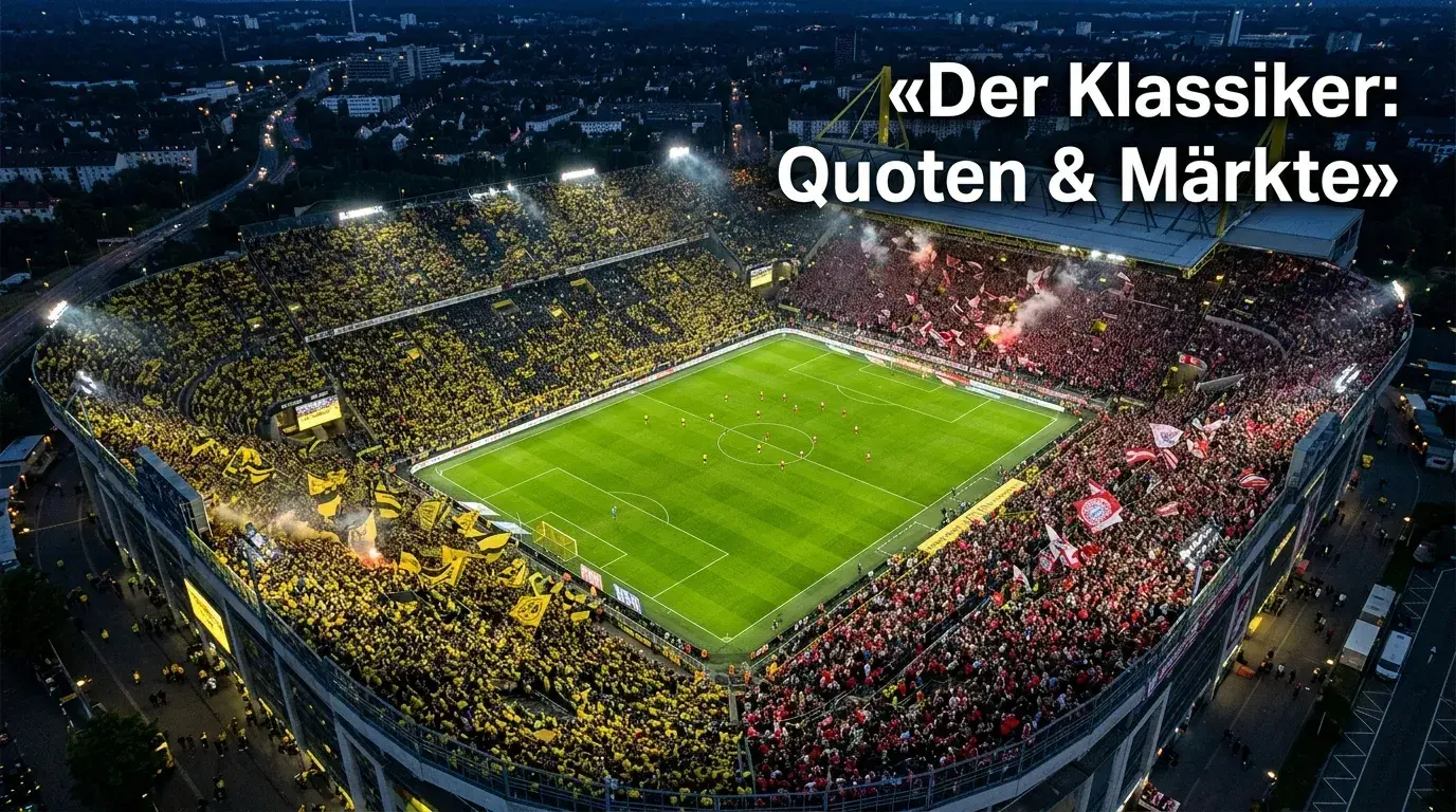 BVB vs Bayern Wetten Der Klassiker Wettmarkt