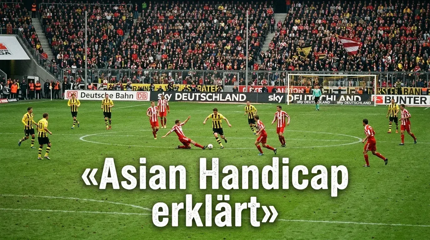 Handicap-Wetten Fußball Asian European Handicap