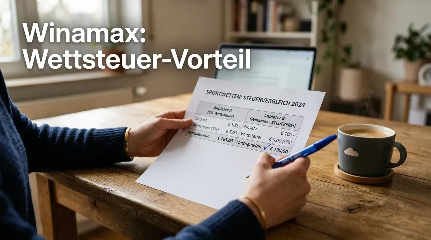 Winamax Erfahrungen 2026 Wettsteuer-Vorteil